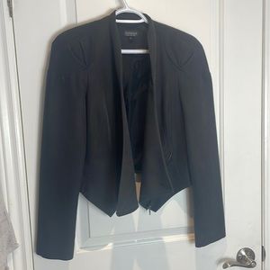 Top shop blazer with shoulder pads
